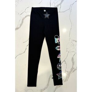 Pixie Lane NWT Emoji Leggings in Black Size 11/12